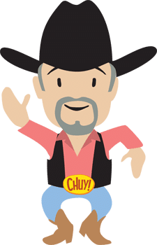 chuy cartoon salmon shirt