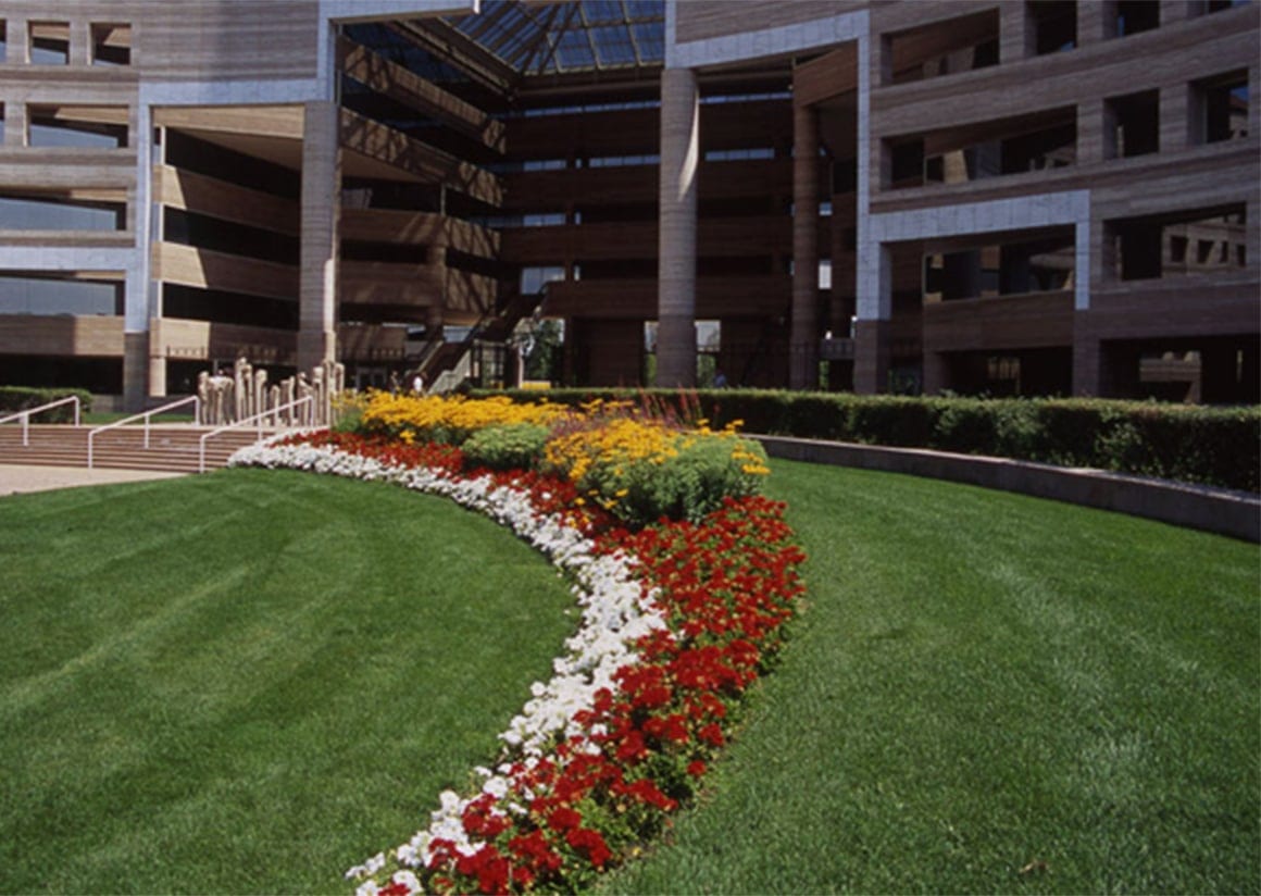 commercial landscaping flowers enhancements