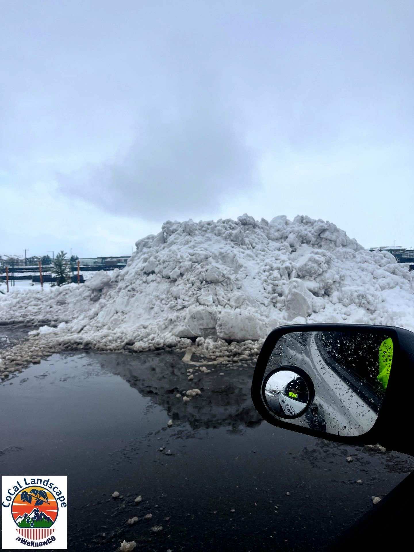 colorado snow pile removal