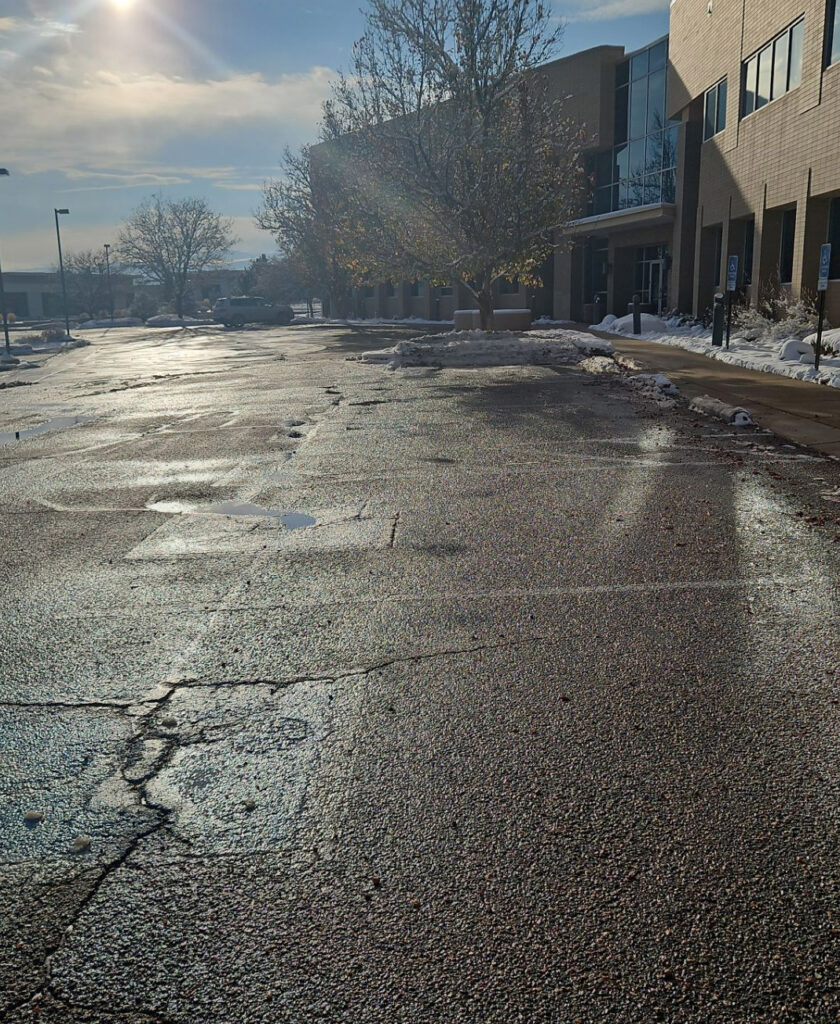 colorado snow plowed